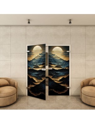 Ganzglastür - Fotoprint Model 133 für ein modernes Zuhause