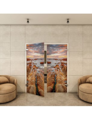 Ganzglastür - Fotoprint Model 143 für ein modernes Zuhause