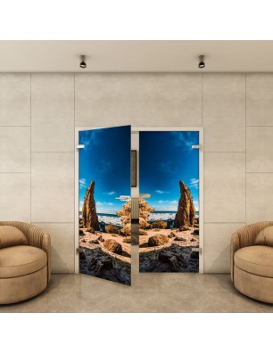 Ganzglastür - Fotoprint Model 147 für ein modernes Zuhause