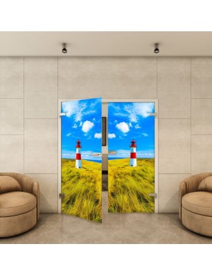 Ganzglastür - Fotoprint Model 148 für ein modernes Zuhause