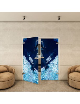 Ganzglastür - Fotoprint Model 150 für ein modernes Zuhause