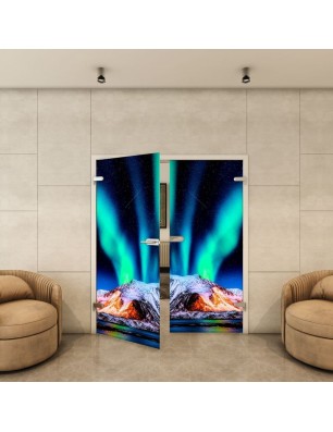 Ganzglastür - Fotoprint Model 151 für ein modernes Zuhause