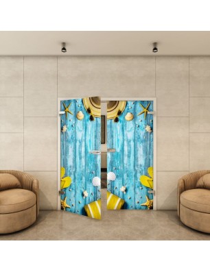 Ganzglastür - Fotoprint Model 153 für ein modernes Zuhause