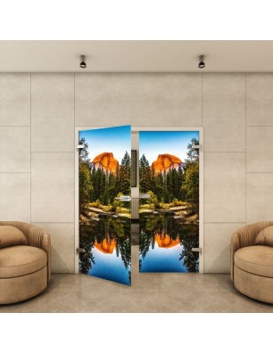 Ganzglastür - Fotoprint Model 160 für ein modernes Zuhause