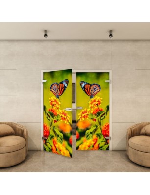 Ganzglastür - Fotoprint Model 167 für ein modernes Zuhause