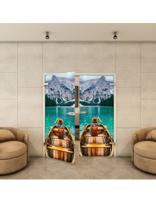 Ganzglastür - Fotoprint Model 169 für ein modernes Zuhause