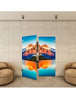 Ganzglastür - Fotoprint Model 179 für ein modernes Zuhause