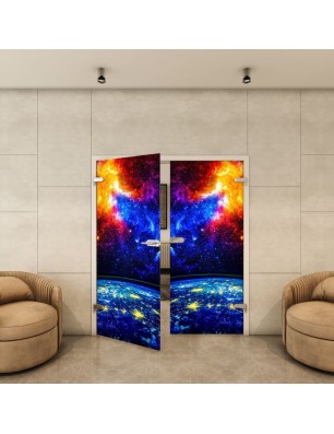 Ganzglastür - Fotoprint Model 191 für ein modernes Zuhause