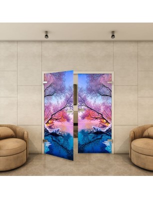 Ganzglastür - Fotoprint Model 194 für ein modernes Zuhause