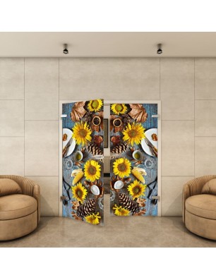 Ganzglastür - Fotoprint Model 198 für ein modernes Zuhause