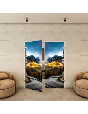 Ganzglastür - Fotoprint Model 200 für ein modernes Zuhause