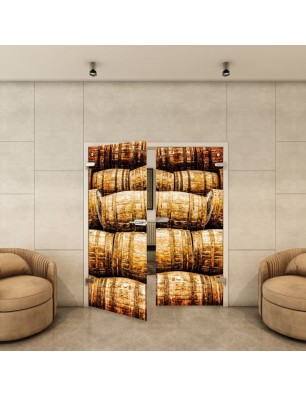 Ganzglastür - Fotoprint Model 255 für ein modernes Zuhause