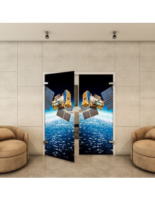 Ganzglastür - Fotoprint Model 258 für ein modernes Zuhause