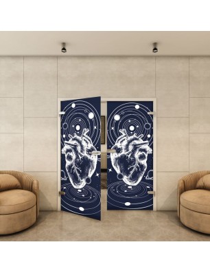 Ganzglastür - Fotoprint Model 268 für ein modernes Zuhause