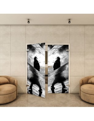 Ganzglastür - Fotoprint Model 271 für ein modernes Zuhause