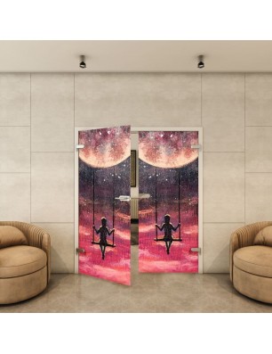 Ganzglastür - Fotoprint Model 273 für ein modernes Zuhause