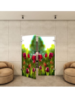 Ganzglastür - Fotoprint Model 282 für ein modernes Zuhause