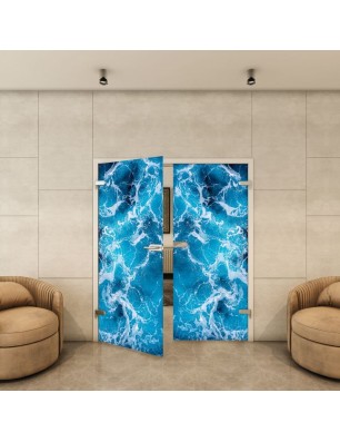 Ganzglastür - Fotoprint Model 299 für ein modernes Zuhause