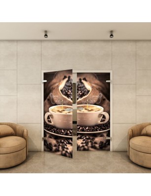 Ganzglastür - Fotoprint Model 313 für ein modernes Zuhause