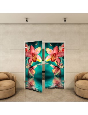 Ganzglastür - Fotoprint Model 317 für ein modernes Zuhause