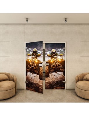 Ganzglastür - Fotoprint Model 326 für ein modernes Zuhause