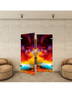 Ganzglastür - Fotoprint Model 340 für ein modernes Zuhause