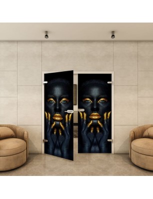 Ganzglastür - Fotoprint Model 353 für ein modernes Zuhause