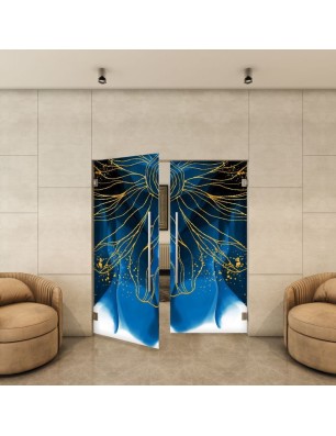 Pendeltür - Fotoprint Model 77 für ein modernes Zuhause