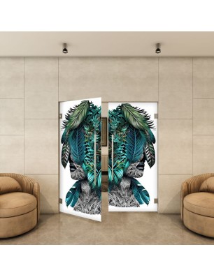 Pendeltür - Fotoprint Model 80 für ein modernes Zuhause