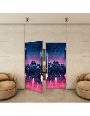 Pendeltür - Fotoprint Model 89 für ein modernes Zuhause