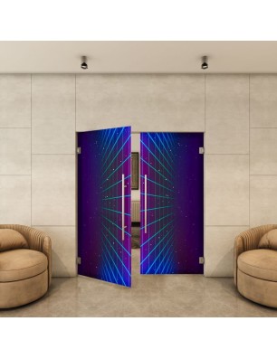 Pendeltür - Fotoprint Model 90 für ein modernes Zuhause