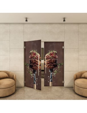 Pendeltür - Fotoprint Model 114 für ein modernes Zuhause