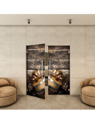 Pendeltür - Fotoprint Model 117 für ein modernes Zuhause