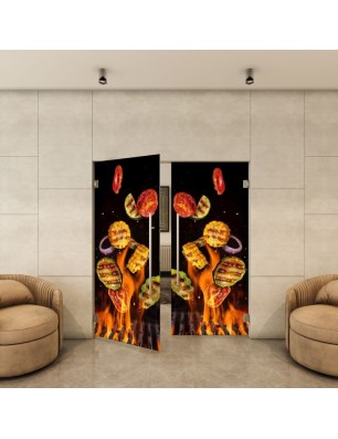 Pendeltür - Fotoprint Model 118 für ein modernes Zuhause