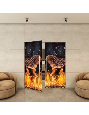 Pendeltür - Fotoprint Model 119 für ein modernes Zuhause