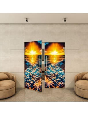 Pendeltür - Fotoprint Model 127 für ein modernes Zuhause