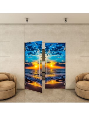 Pendeltür - Fotoprint Model 146 für ein modernes Zuhause