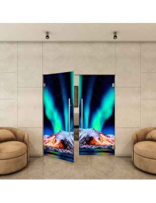 Pendeltür - Fotoprint Model 151 für ein modernes Zuhause