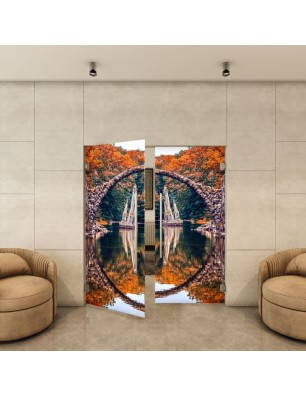 Pendeltür - Fotoprint Model 159 für ein modernes Zuhause