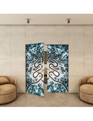 Pendeltür - Fotoprint Model 165 für ein modernes Zuhause