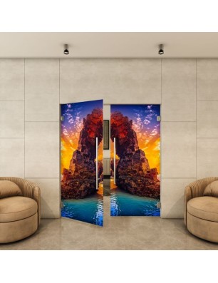 Pendeltür - Fotoprint Model 176 für ein modernes Zuhause