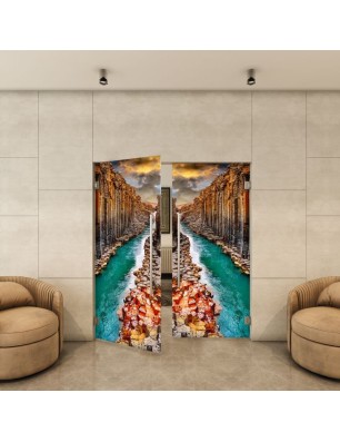 Pendeltür - Fotoprint Model 177 für ein modernes Zuhause