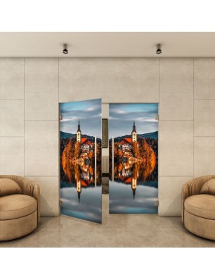 Pendeltür - Fotoprint Model 183 für ein modernes Zuhause