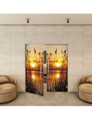 Pendeltür - Fotoprint Model 187 für ein modernes Zuhause