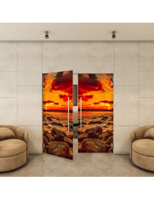 Pendeltür - Fotoprint Model 195 für ein modernes Zuhause