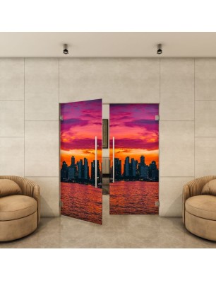 Pendeltür - Fotoprint Model 202 für ein modernes Zuhause