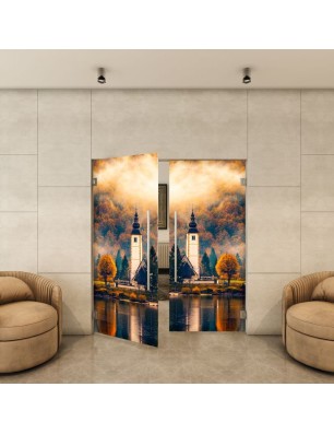 Pendeltür - Fotoprint Model 278 für ein modernes Zuhause