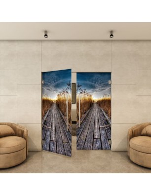 Pendeltür - Fotoprint Model 280 für ein modernes Zuhause