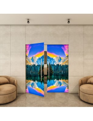 Pendeltür - Fotoprint Model 321 für ein modernes Zuhause