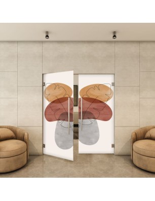 Pendeltür - Fotoprint Model 347 für ein modernes Zuhause